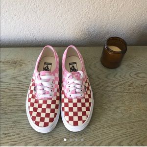 Checkered Vans